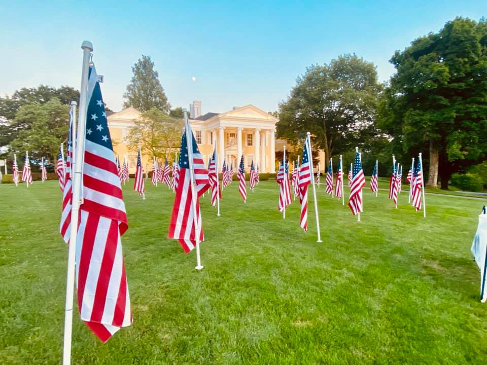 “Flags for Heroes” photo