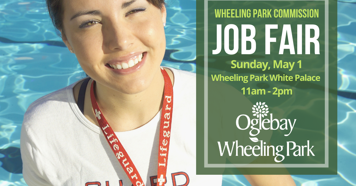 Wheeling Park Commission Job Fair header photo