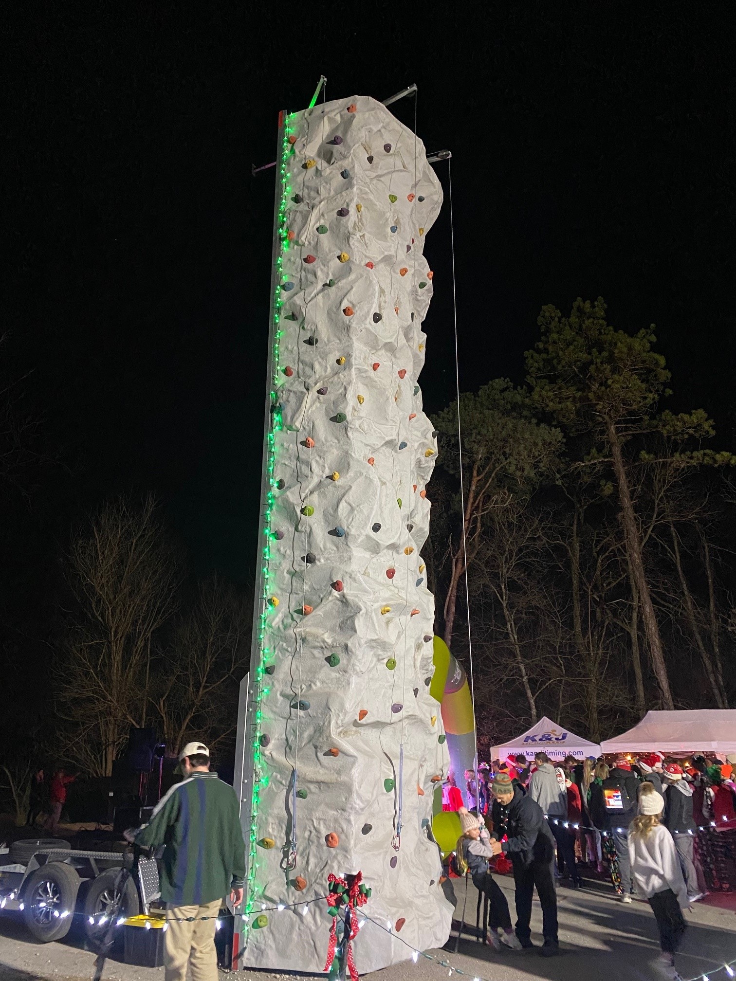 32-Foot-Tall Climbing Wall photo